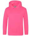 JH004B Kids Electric Hoodie Electric Pink colour image